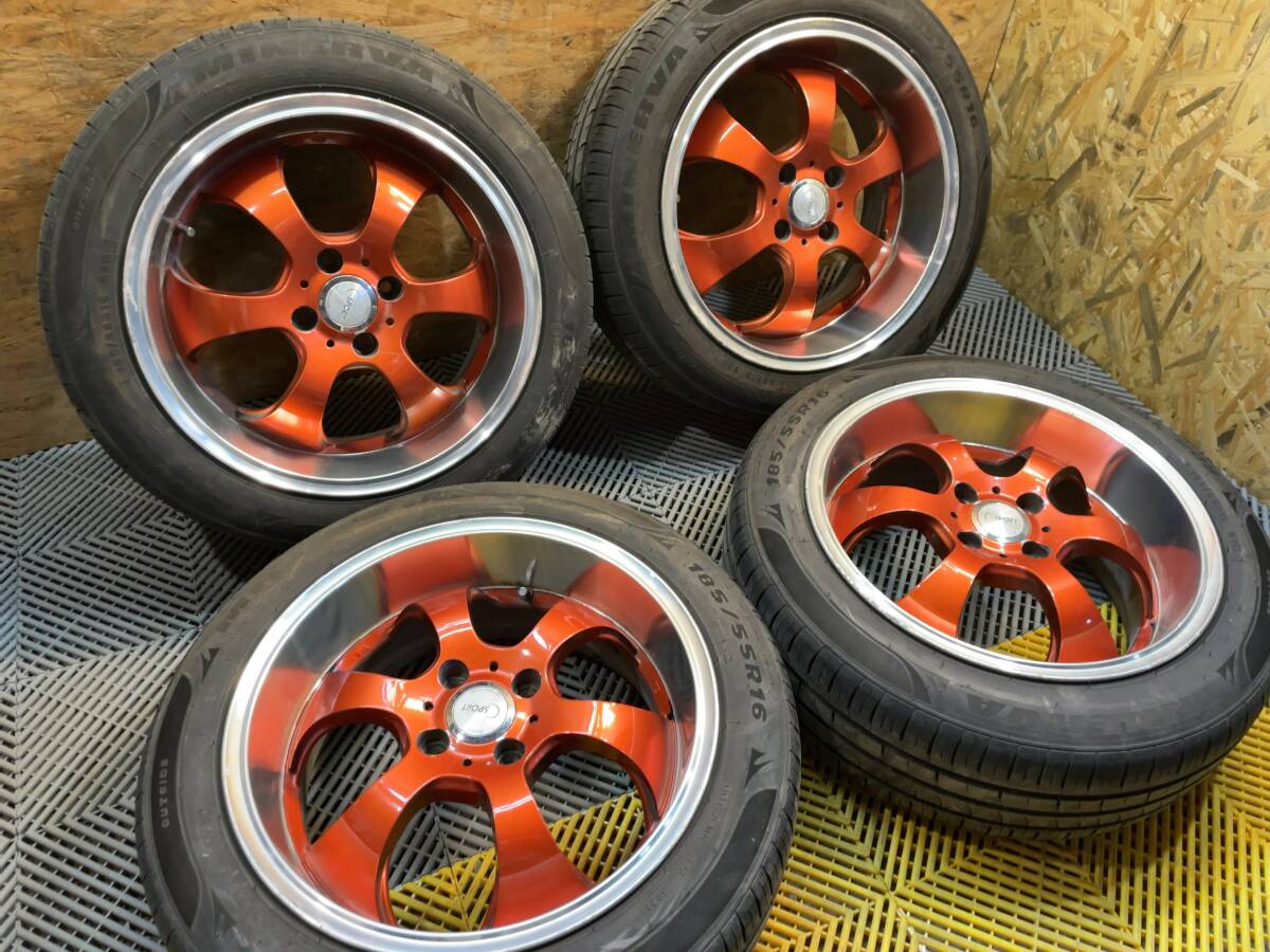 たいやきまる様送料込　ROZEST SPORT カップホイール 16×7J たいやきまる様送料込 ROZEST SPORT カップホイール 16×7J