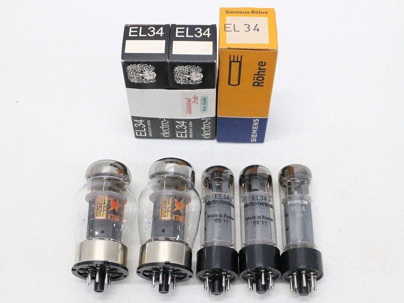 ロシア SOVTEK 6550 2本 その2 SOVTEK 真空管 0 2本セット KT-88 8本