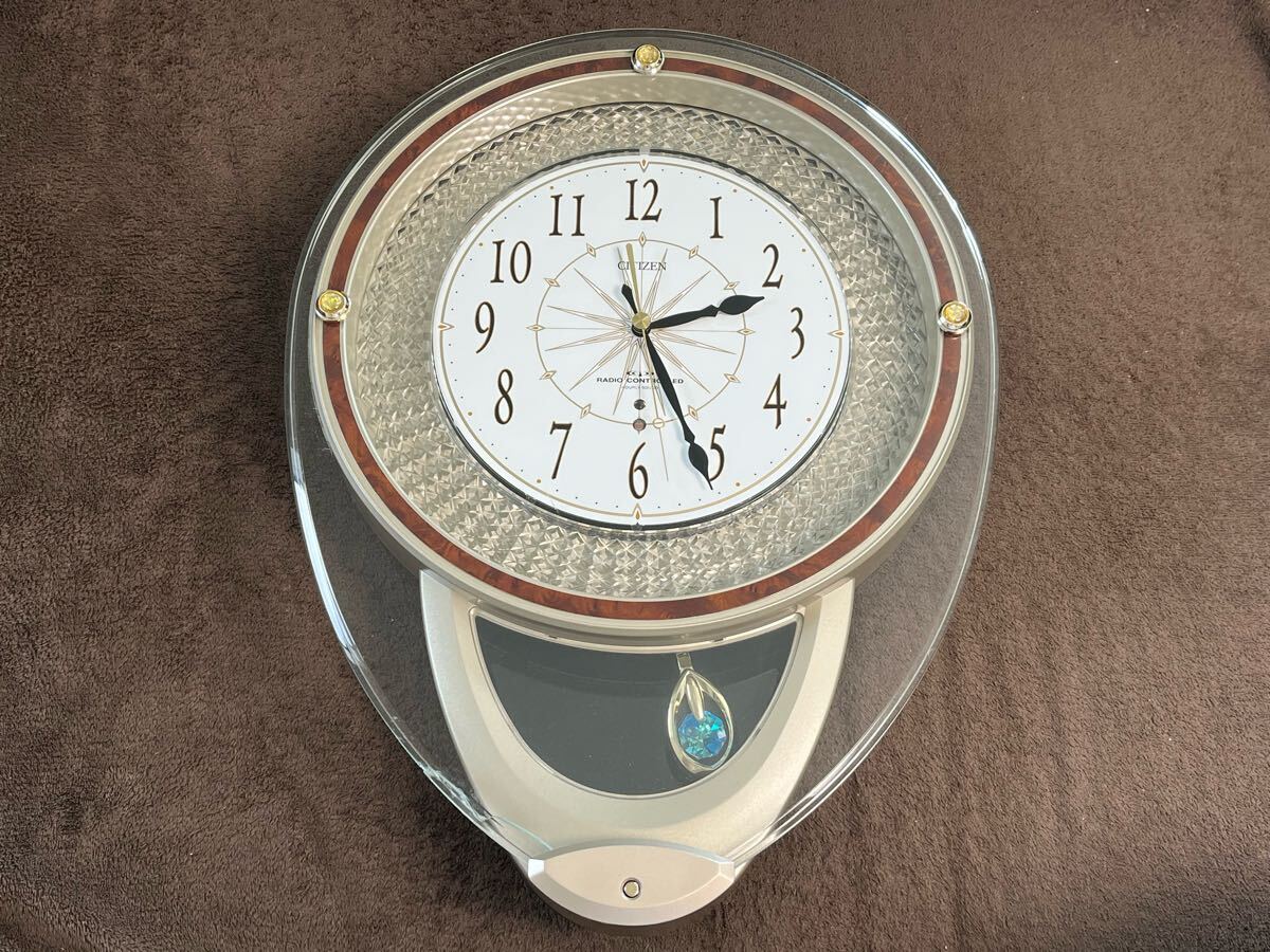 CITIZEN 掛時計 パルミューズシーズン 4MN406 CITIZEN電波掛時計パルミューズシーズン No.4MN406-019 | 日本