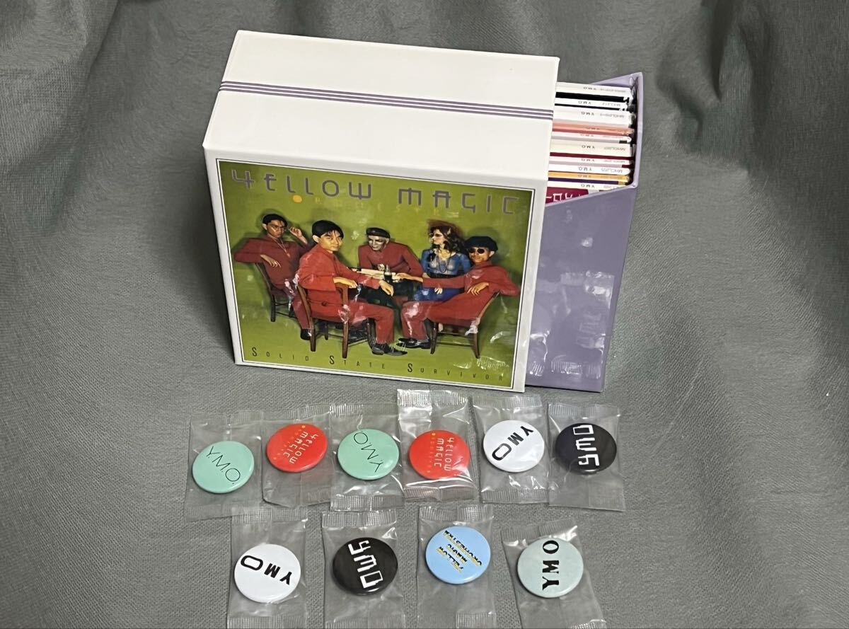 YMO MASS CAMOUFLAGE Pierre Cardin ALFA RECORDS.INC 1981 イエロー