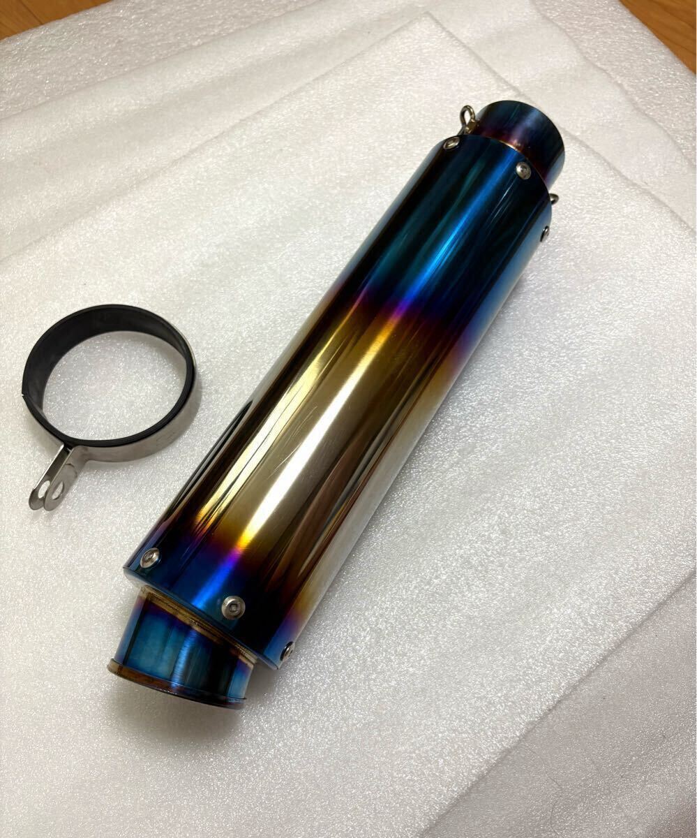 限定1 ヨシケン 汎用 メガホン サイレンサー メッキ 50.8π検:CBX400F CBR400F CB400SFジェイド ガニマタ  新品限定1 ヨシケン 汎用 メガホン サイレンサー メッキ 48π検