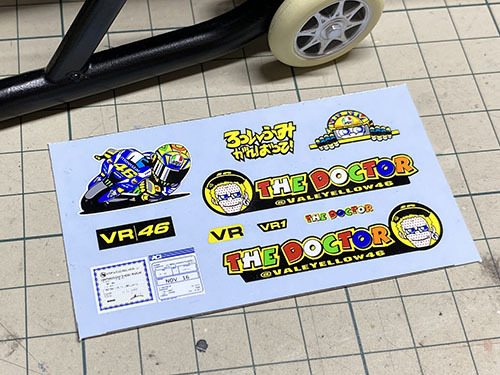 デアゴスティーニ YAMAHA YZR-M1 バレンティーノ・ロッシ モデル