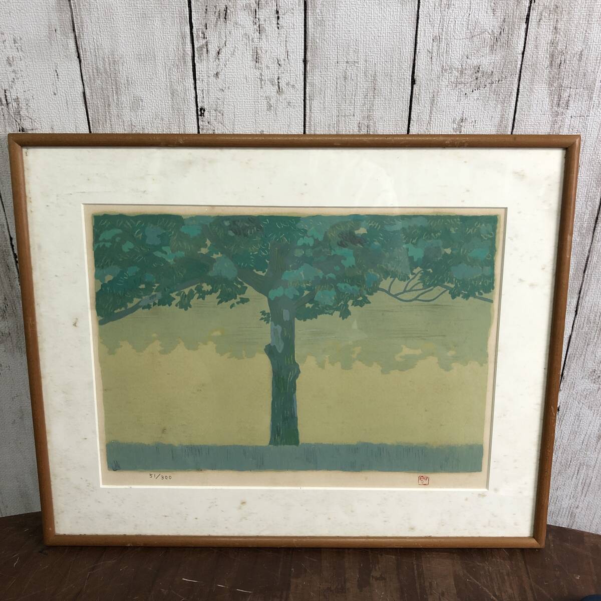 日比野克彦 リトグラフ 裸婦 版画 絵画 70/100 限定 額装 検）美術 アート インテリア