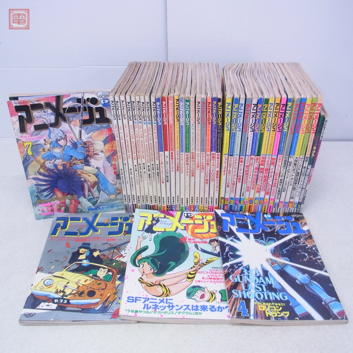 うる星やつら・ラムちゃん 当時もの・ポスター アニメージュ 広告 宣伝