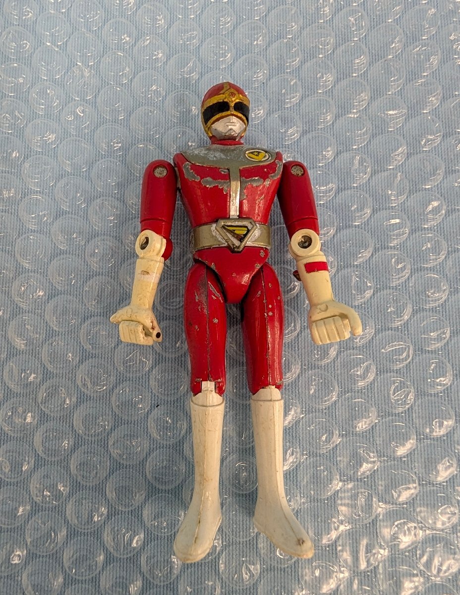 中古】☆1982年 大戦隊ゴーグルファイブ 赤黒青黄ピンク 5体 超合金の