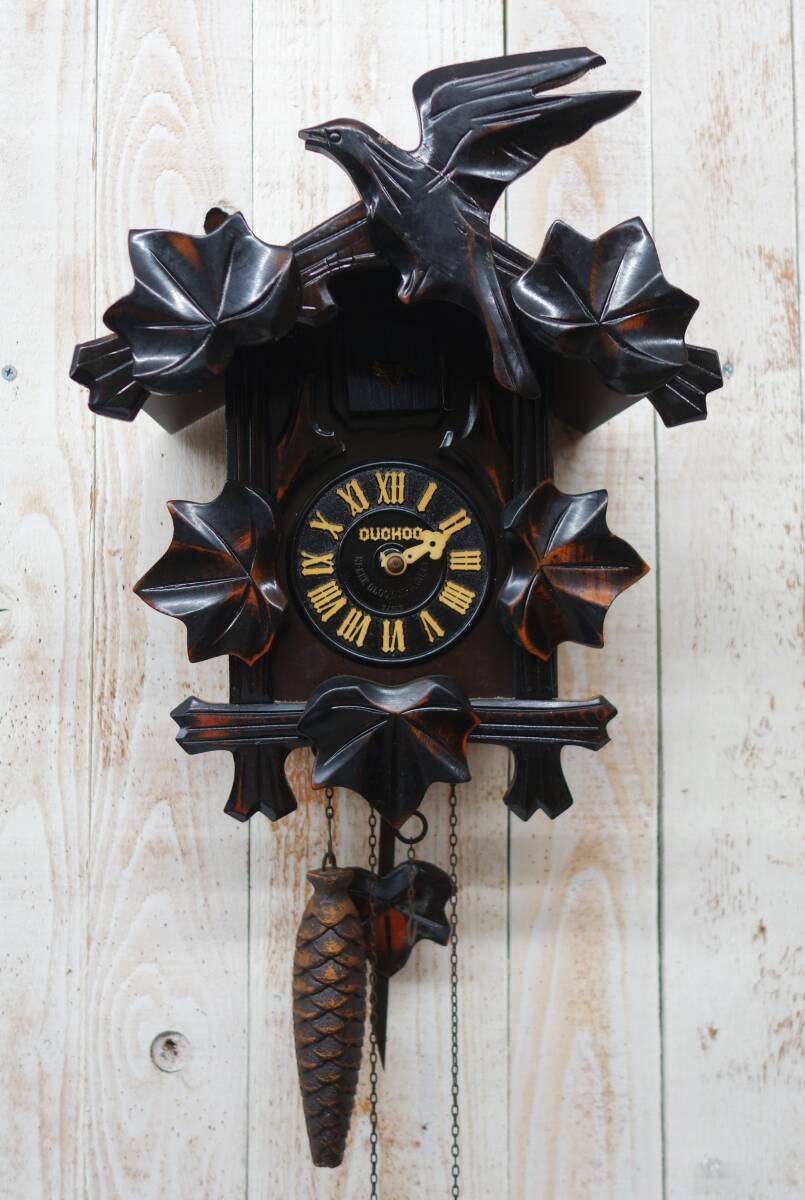 鳩時計 機械式 MI-KEN ミケン CUCKOO CLOCK 御研機器 元箱付の落札情報