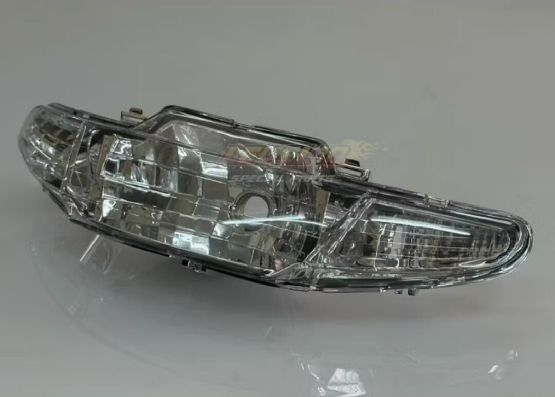 スーパーディオ ZXリアスポ、LED付 dio ホワイト AF27の落札情報詳細