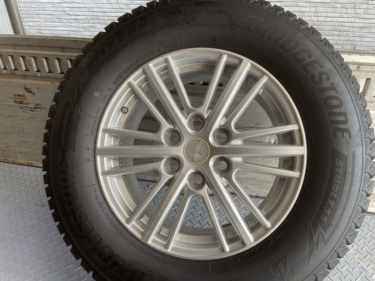 スタッドレスタイヤホイールセット　トヨタ　コースター使用 トヨタ コースター バス スタッドレスタイヤ 6本セット 【公式通販】