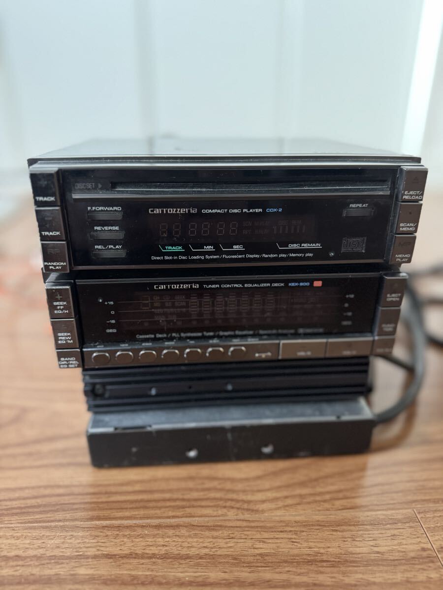 carrozzeria カロッツェリア KEH-P3786 CDS-P5000 CD カセット デッキ