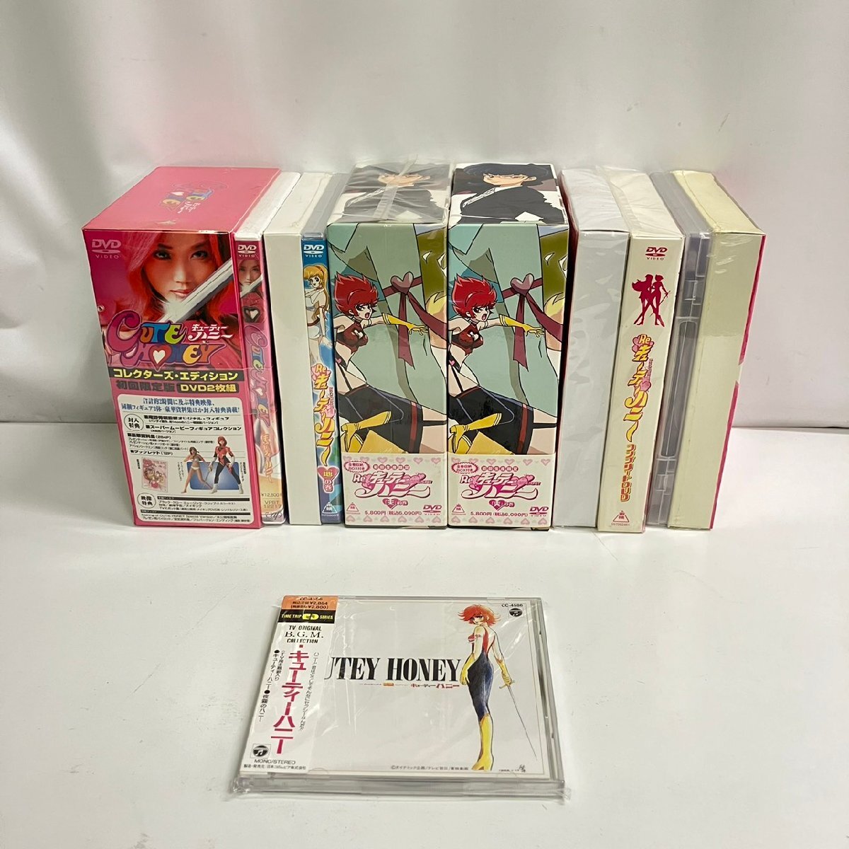 【新品未開封品中古品含む】『11-467』DVD CD 7点まとめ Re:キューティーハニーの1番目の画像