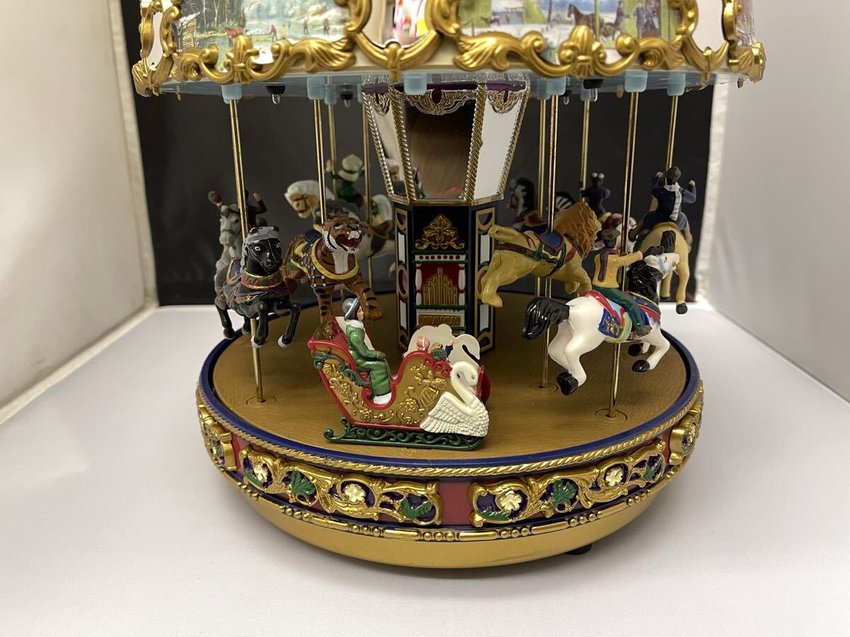 新品】超レア☆ミスタークリスマス Mr Christmas 豪華メリーゴーランド
