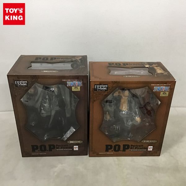 1円〜 メガハウス P.O.P STRONG EDITION/POP ONE PIECE ポートガス・D・エース 赤髪のシャンクスの1番目の画像