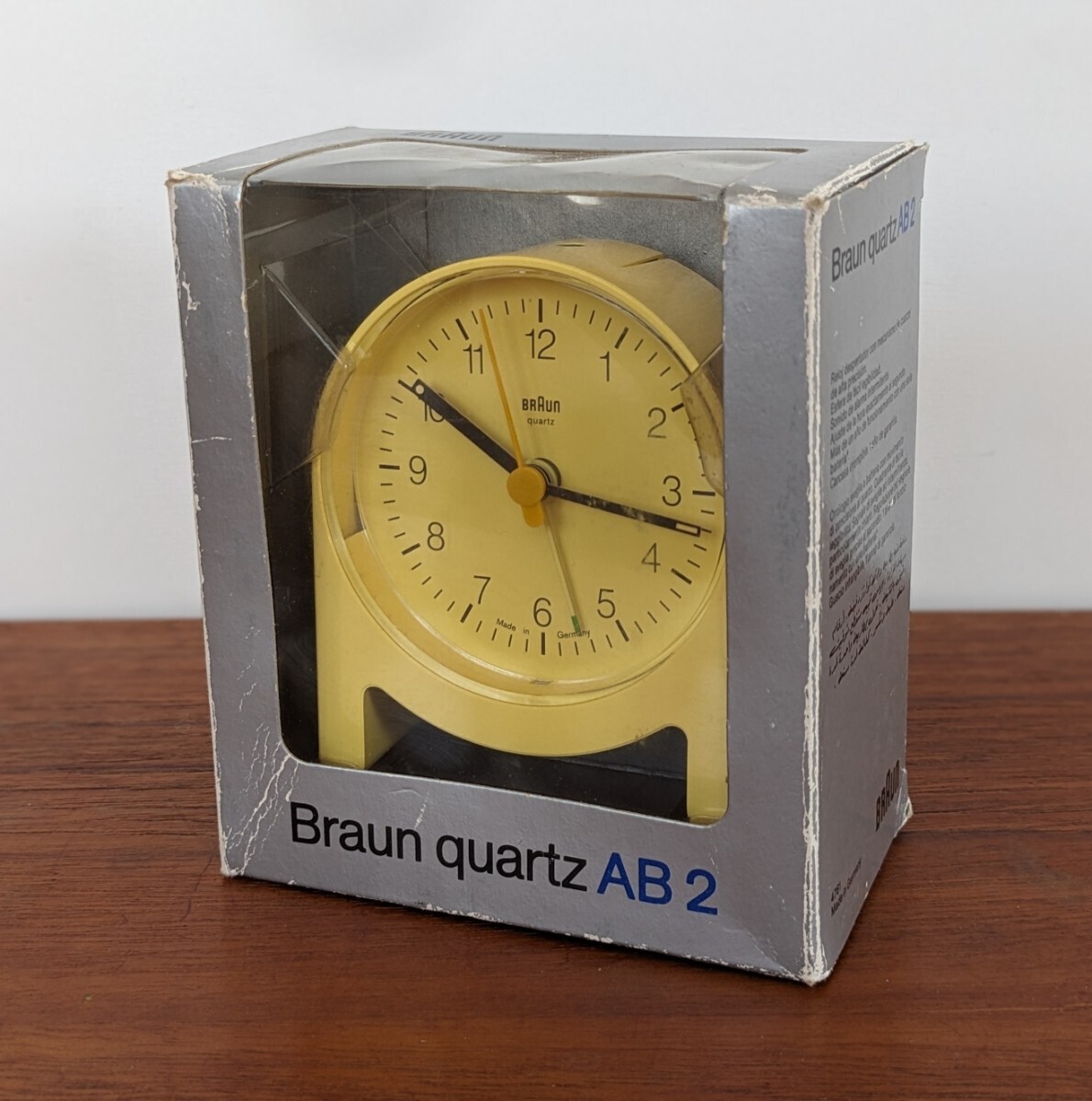 中古】BRAUN ヴィンテージ 時計 ABW21 ディートリッヒ・ルブス