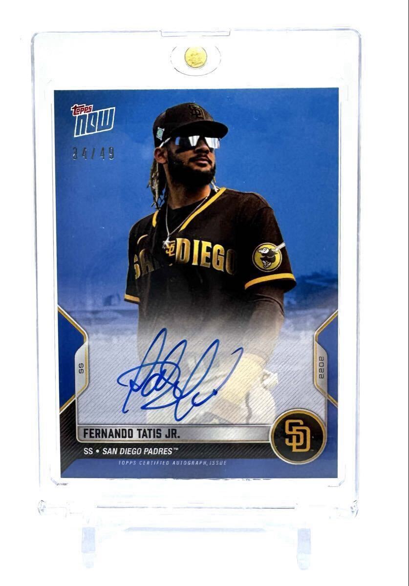 新品】激レア！【5枚限定】Fernando Tatis Jr Auto RC 直書きシルバー