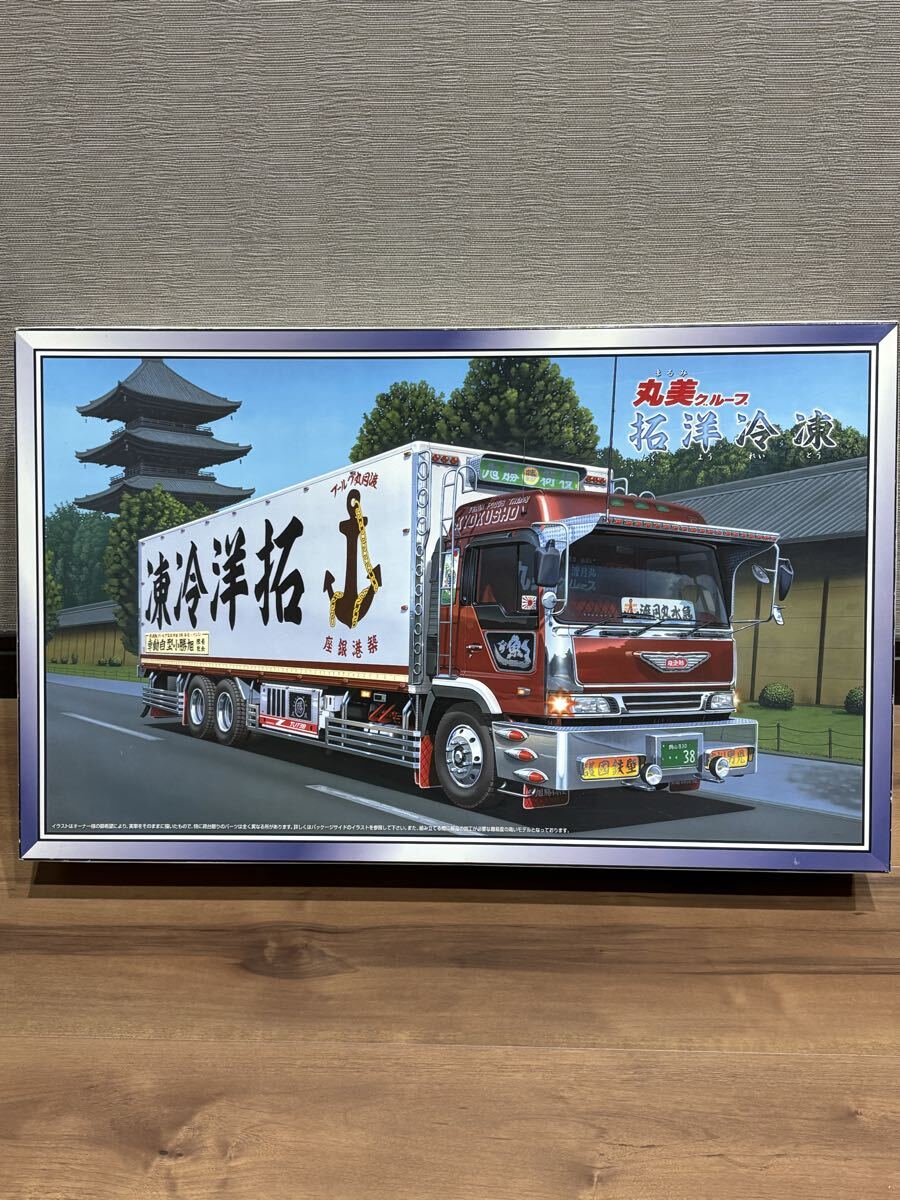 デコトラ トラック野郎 爆走野郎 ジャンク 冷凍車 アオシマ ふそうFU