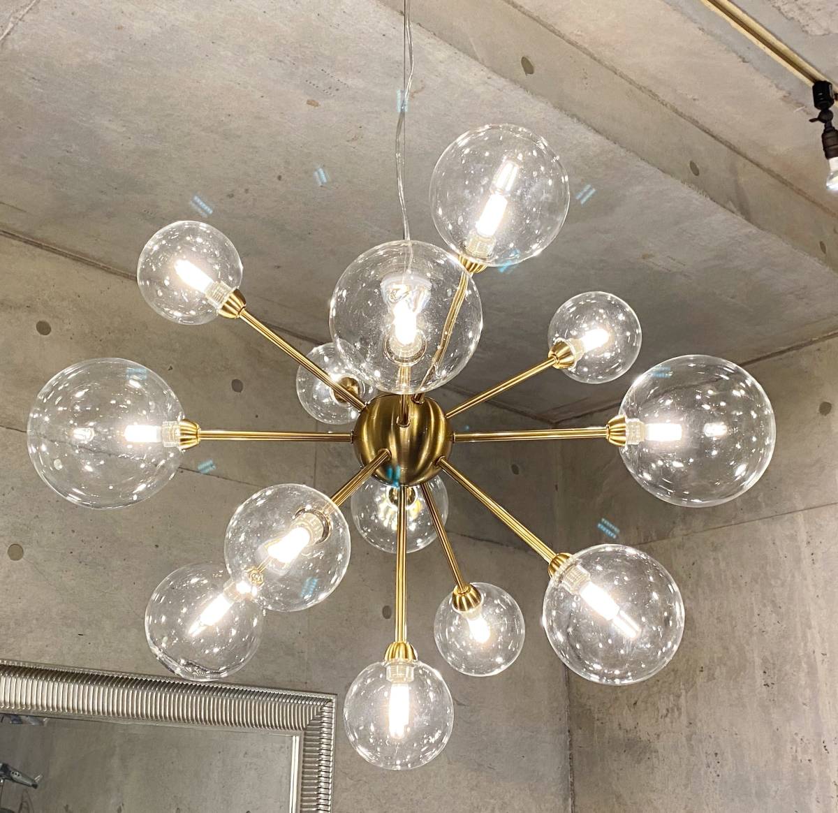 新品】SALE！ 新品 SPUTNIK LAMP スプートニクランプ BRASS 照明