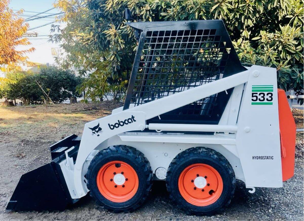 TCM ショベルローダー 606】(BOBCAT)ディーゼル・424時間・整備済・全