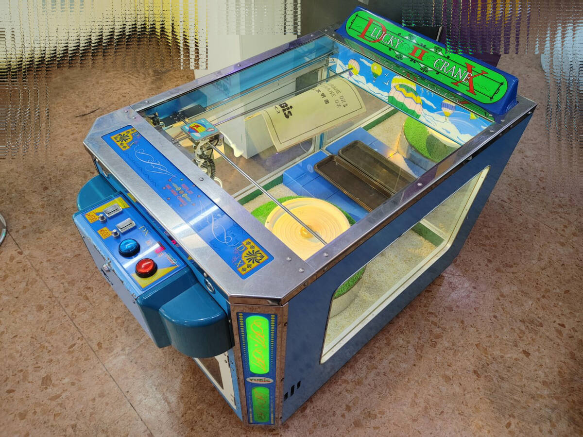 中古】昭和レトロ クレーンゲーム ラッキークレーン 20070525の落札