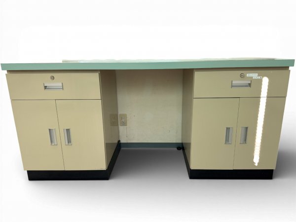 タカゾノ 高園産業/SOLNO/作業台 監査台 調剤台 L型錠剤台/引出付/1800