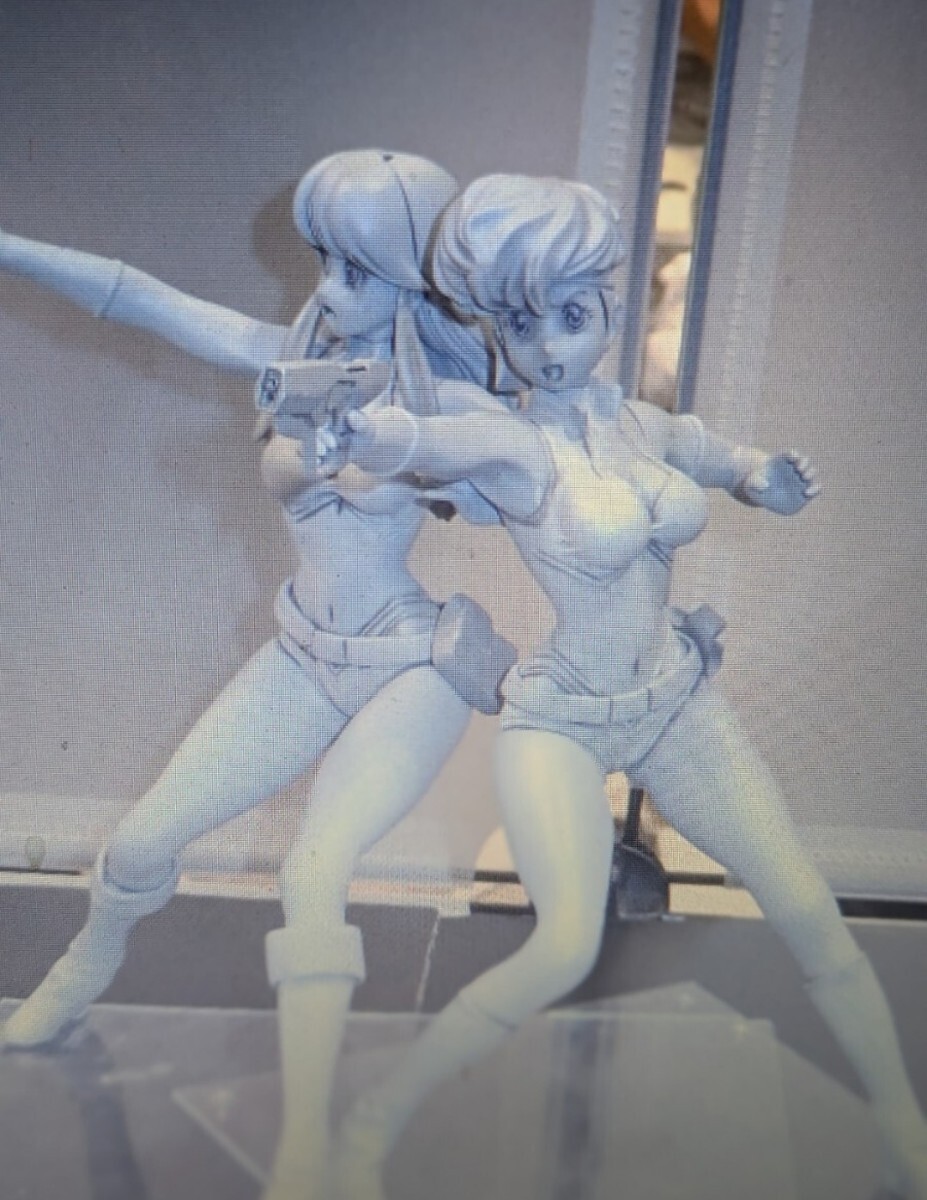 塗装済み完成品】◇ランペイジ 1/7 ダーティペア ケイ ガレージキット