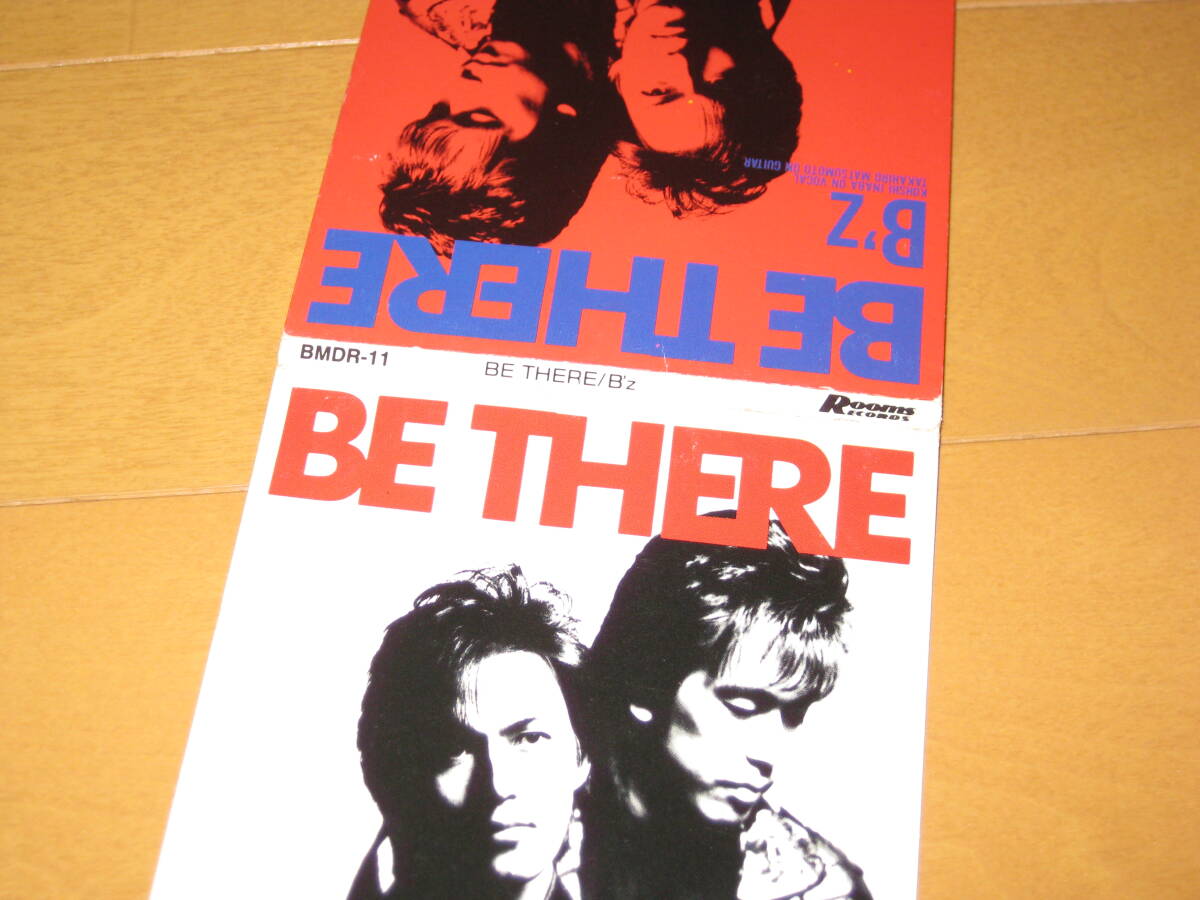 ◎CD B'z BE THERE 初回限定ステッカー付 8cmCD C/W 星降る夜に騒ごう