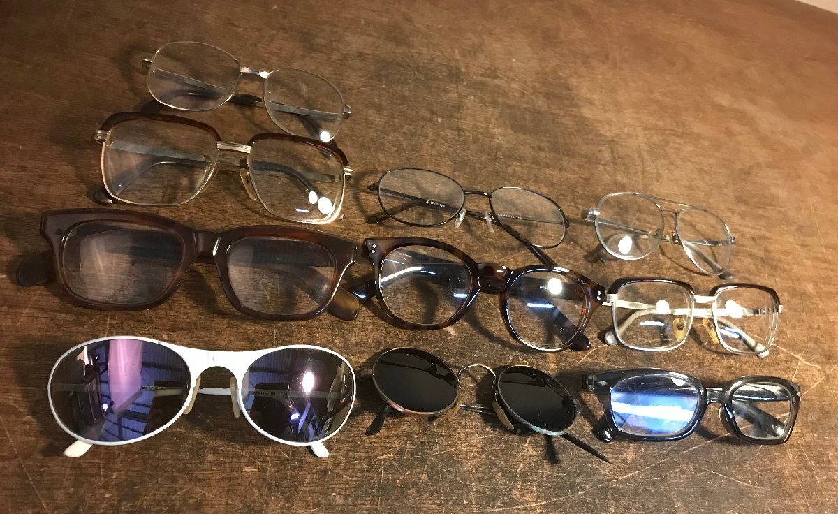 中古】1920年以前 PINCE-NEZ パンスネ 鼻眼鏡 英国 アンティーク 金 