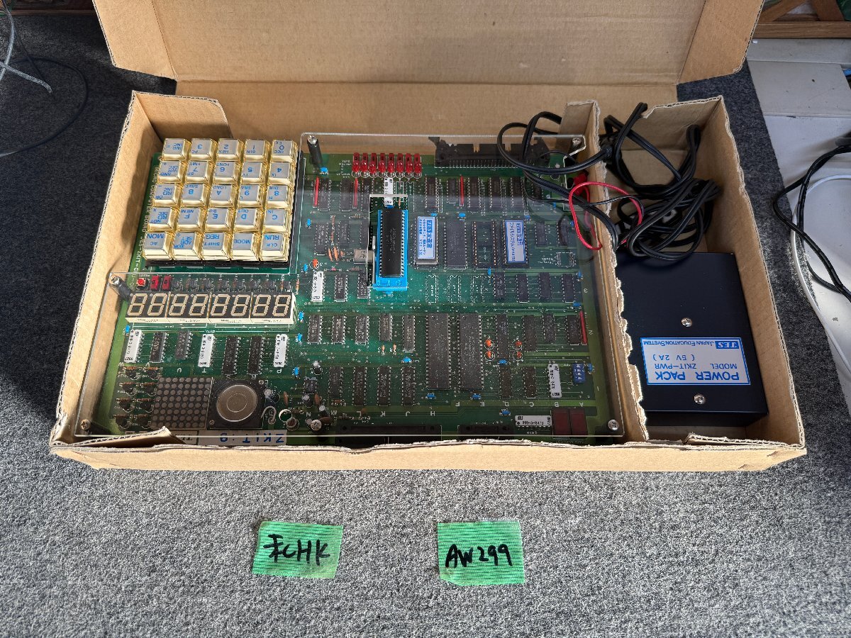 NEC 電子 デバイス μCOM ワンボードマイコン TRAINING KIT キット TK