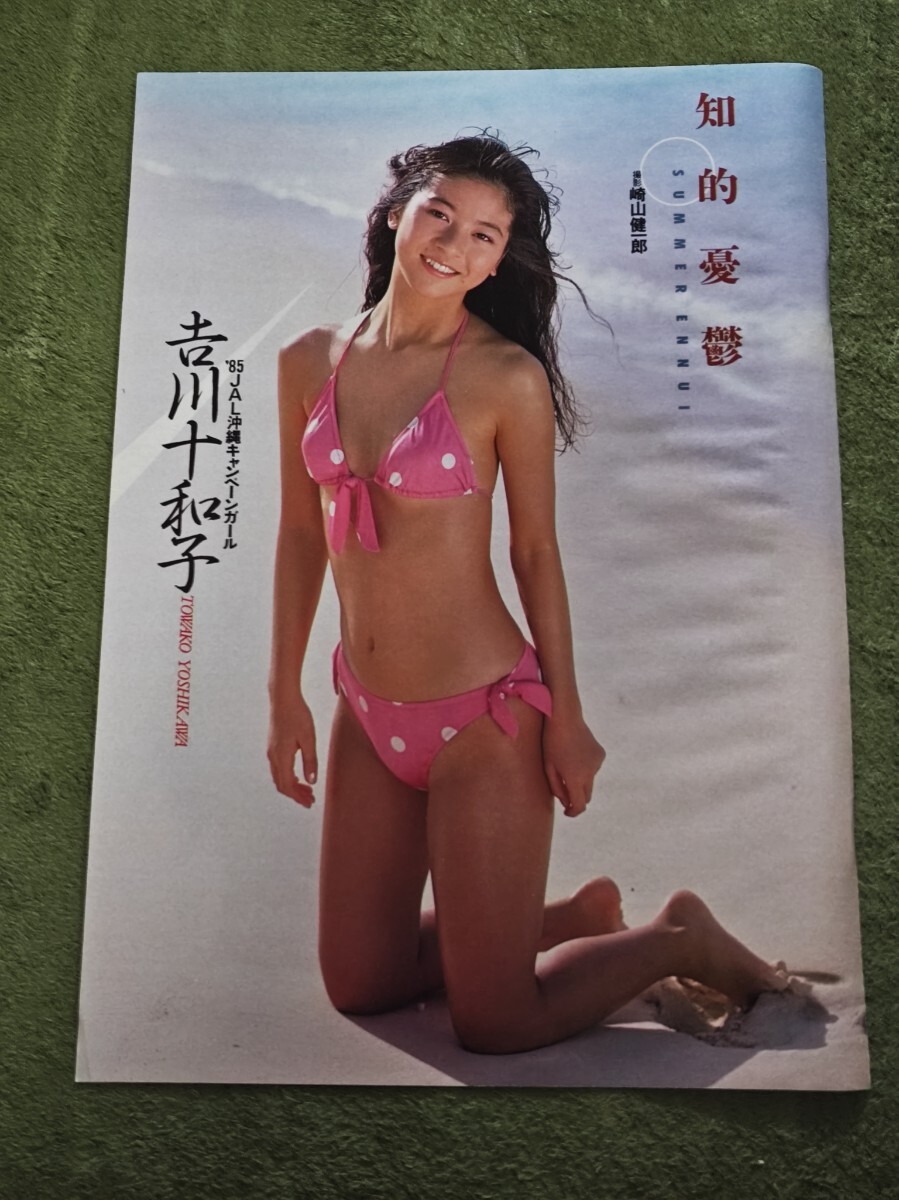 レア】鷲尾いさ子 全日空沖縄 B1特大ポスター 水着 【公式通販】
