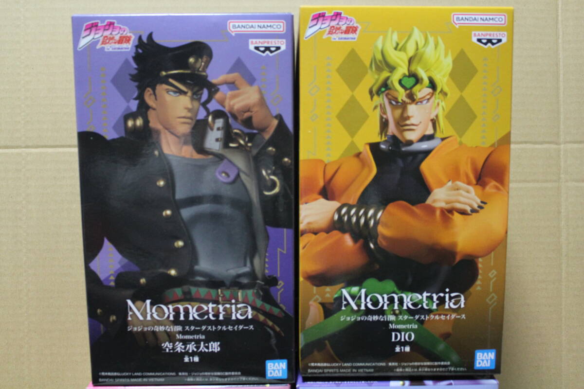 【未使用】ジョジョの奇妙な冒険 Mometria 空条承太郎 DIO 東方仗助 吉良吉影 全4種セット フィギュア プライズ 新品未開封 一番 ...