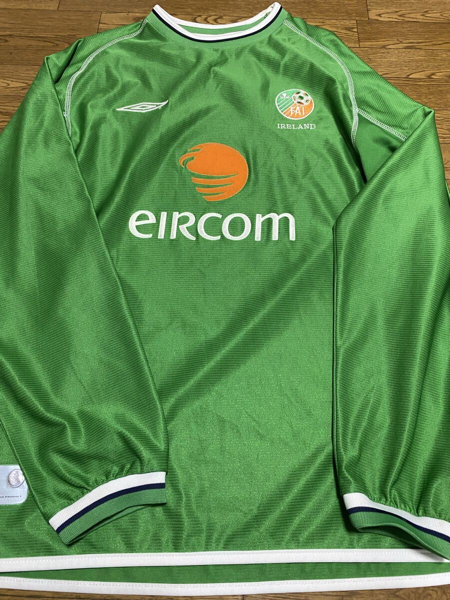 新品】運賃込!Umbro正規品04Hアイルランド代表 デッドストック未使用