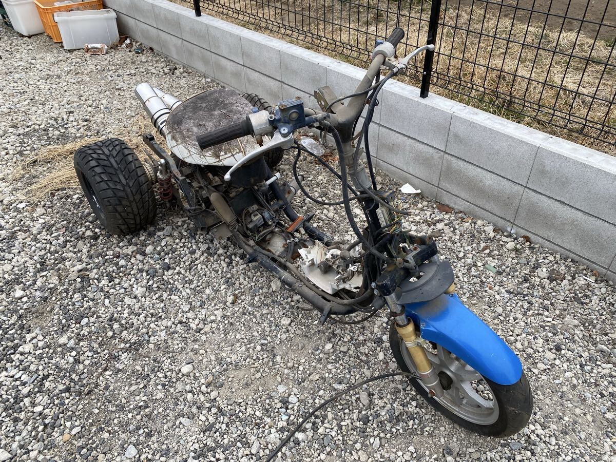 キットバイク ズーマー風トライク 125cc 鍵付きの落札情報詳細 キットバイク ズーマー風トライク 125cc 鍵付きの落札情報詳細