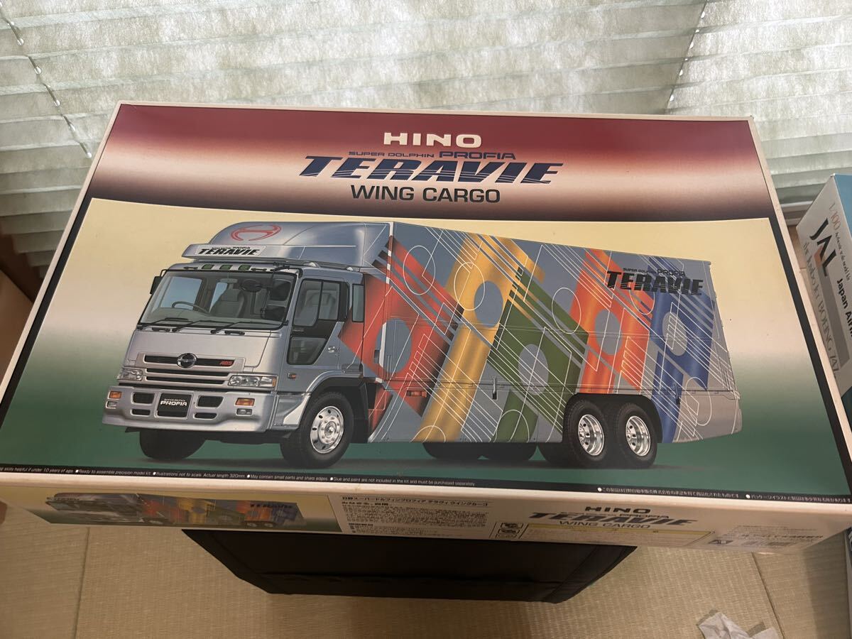 新品】即決！☆アオシマ1/32 日野ドルフィン デカ箱ダンプ☆の落札情報
