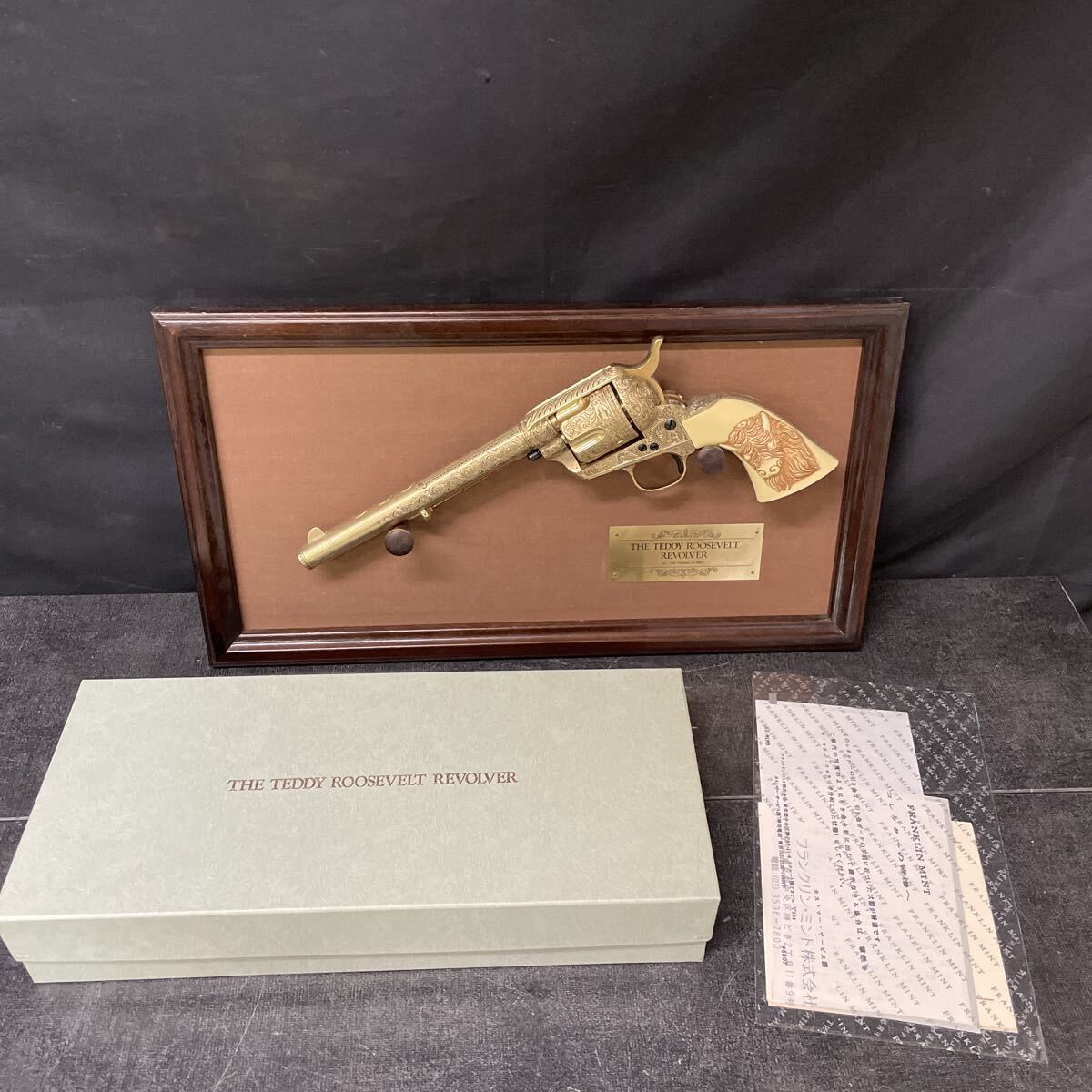 ◇中古品◇モデルガン 展示用 装飾銃 GENERAL CUSTER'S REVOLVER