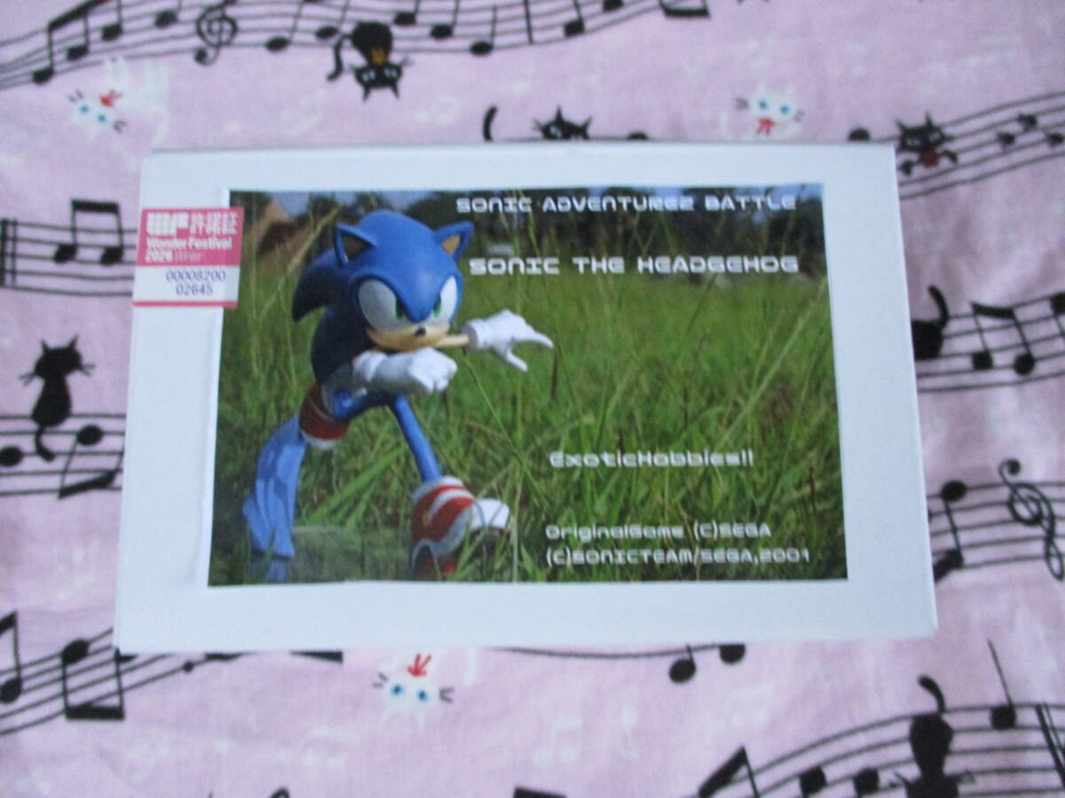 未使用】WF2026W ソニック・ザ・ヘッジホッグ ガレージキット/SEGA