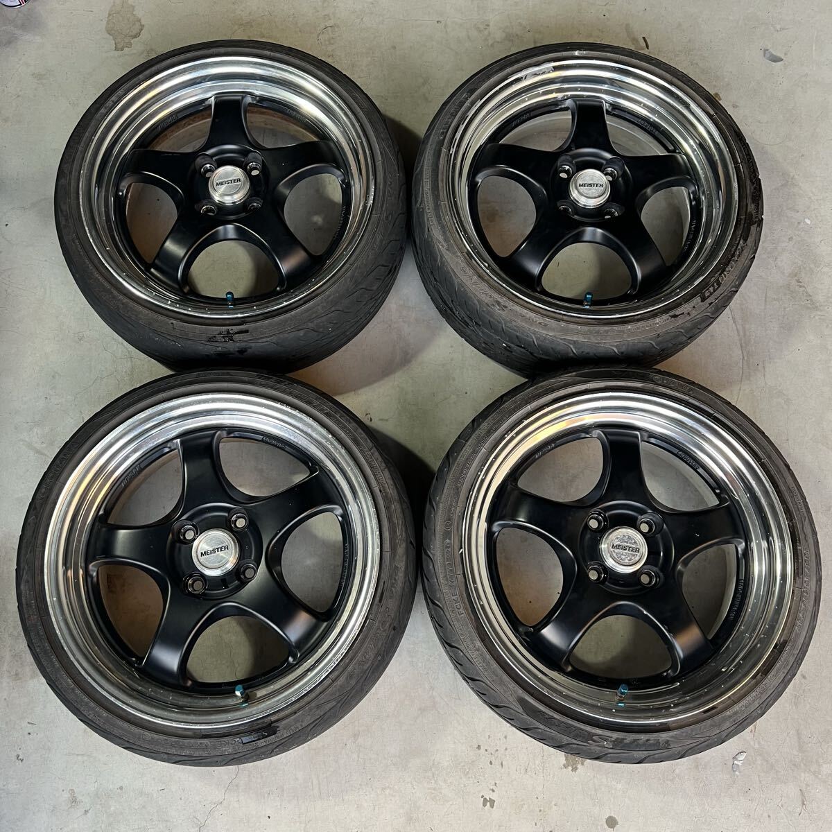 ワーク マイスター S1R work Meister 16インチ 6j PCD100 4穴 タイヤ付