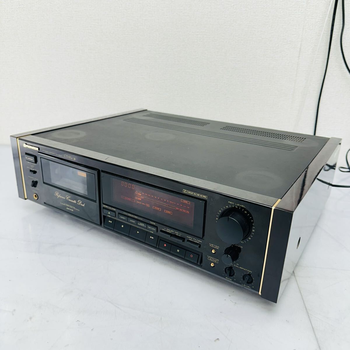 pioneer パイオニア】CT-580 カセットデッキ(ジャンク)の落札情報詳細