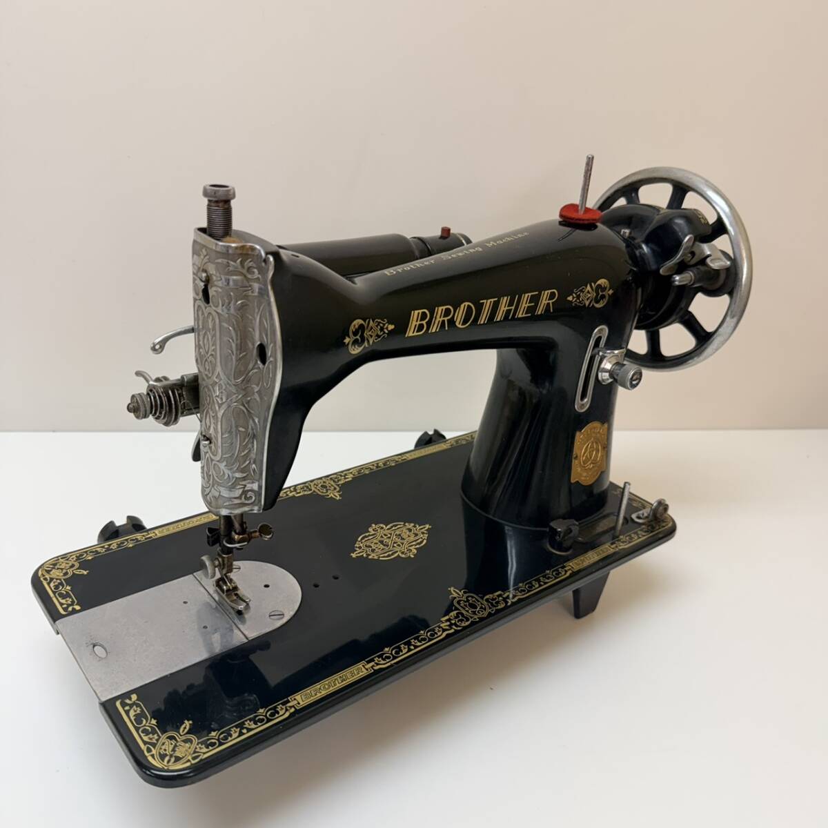 中古】◎綺麗【 BROTHER/ブラザー/ペースセッター610/ミシン台/作業机
