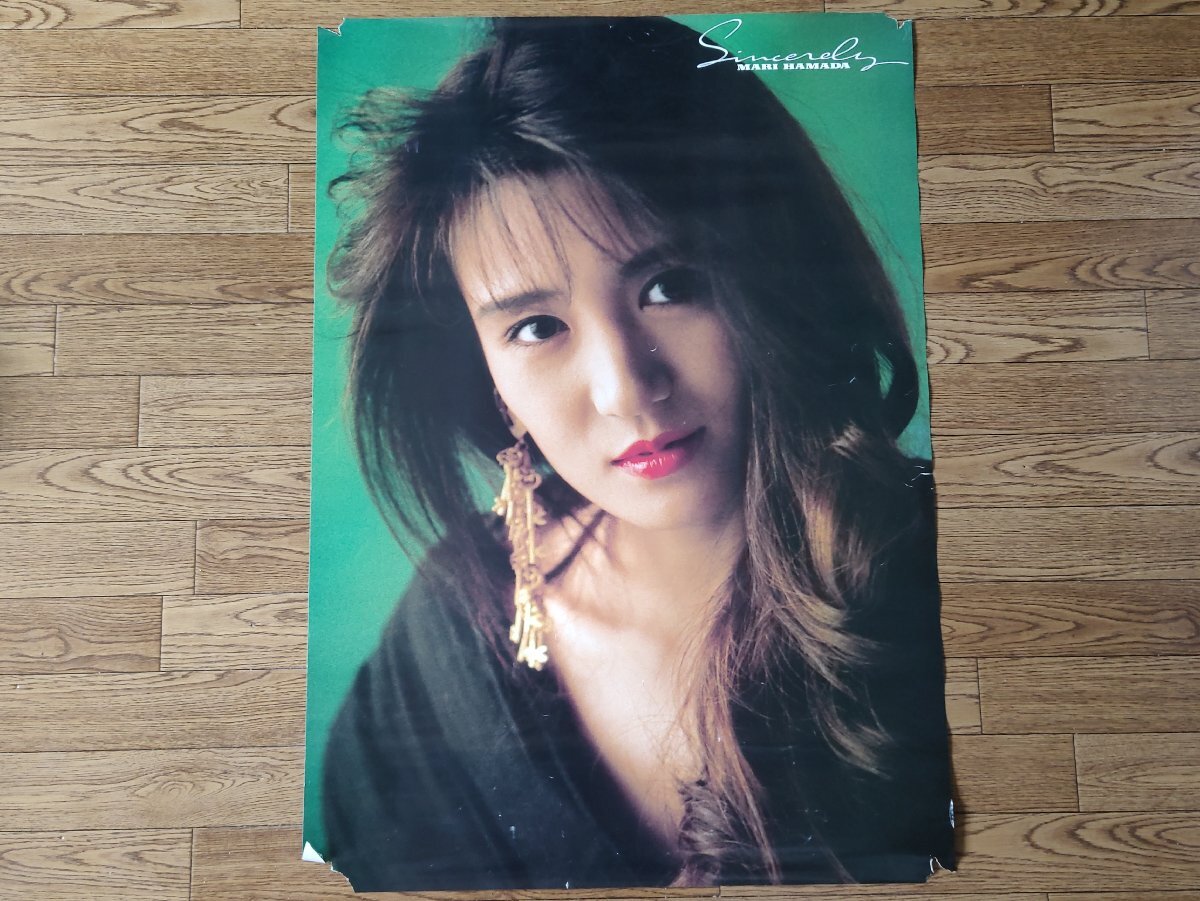 ポスター 浜田麻里 sincerelyの落札情報詳細 - Yahoo!オークション落札