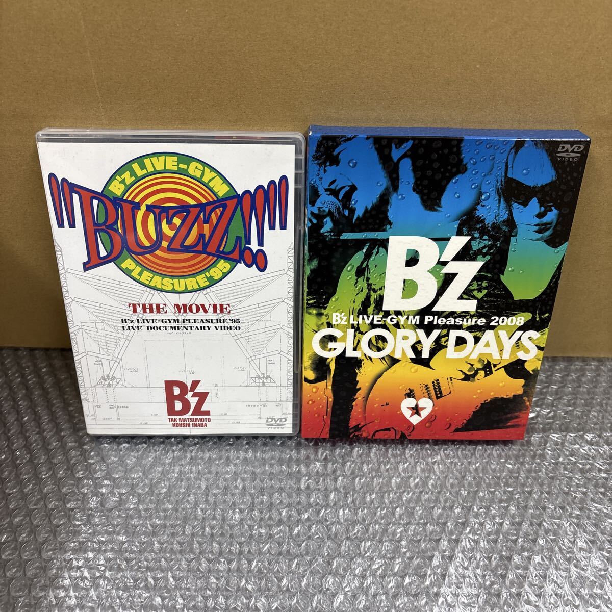 新品】B'z☆イラスト☆Tシャツ☆LIVE-GYM 1995☆BUZZ!!☆新品・未開封