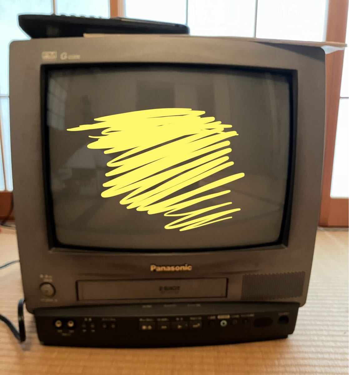 中古】シャープ 21型テレビデオVT-21FF3-W リモコン無しの落札情報詳細