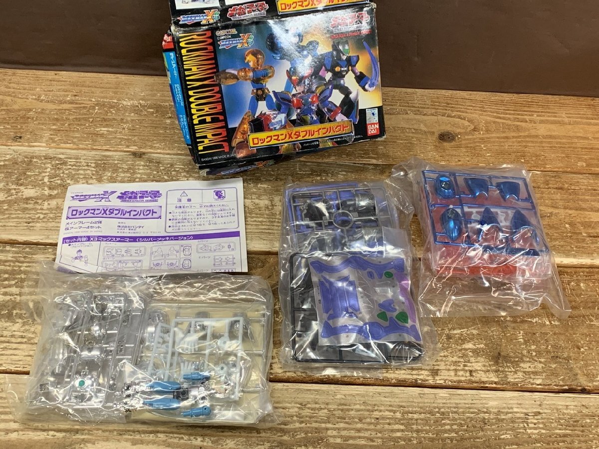 mBH515a [当時物] 組済 食玩 ロックマンベース 全4種 / ロックマンX