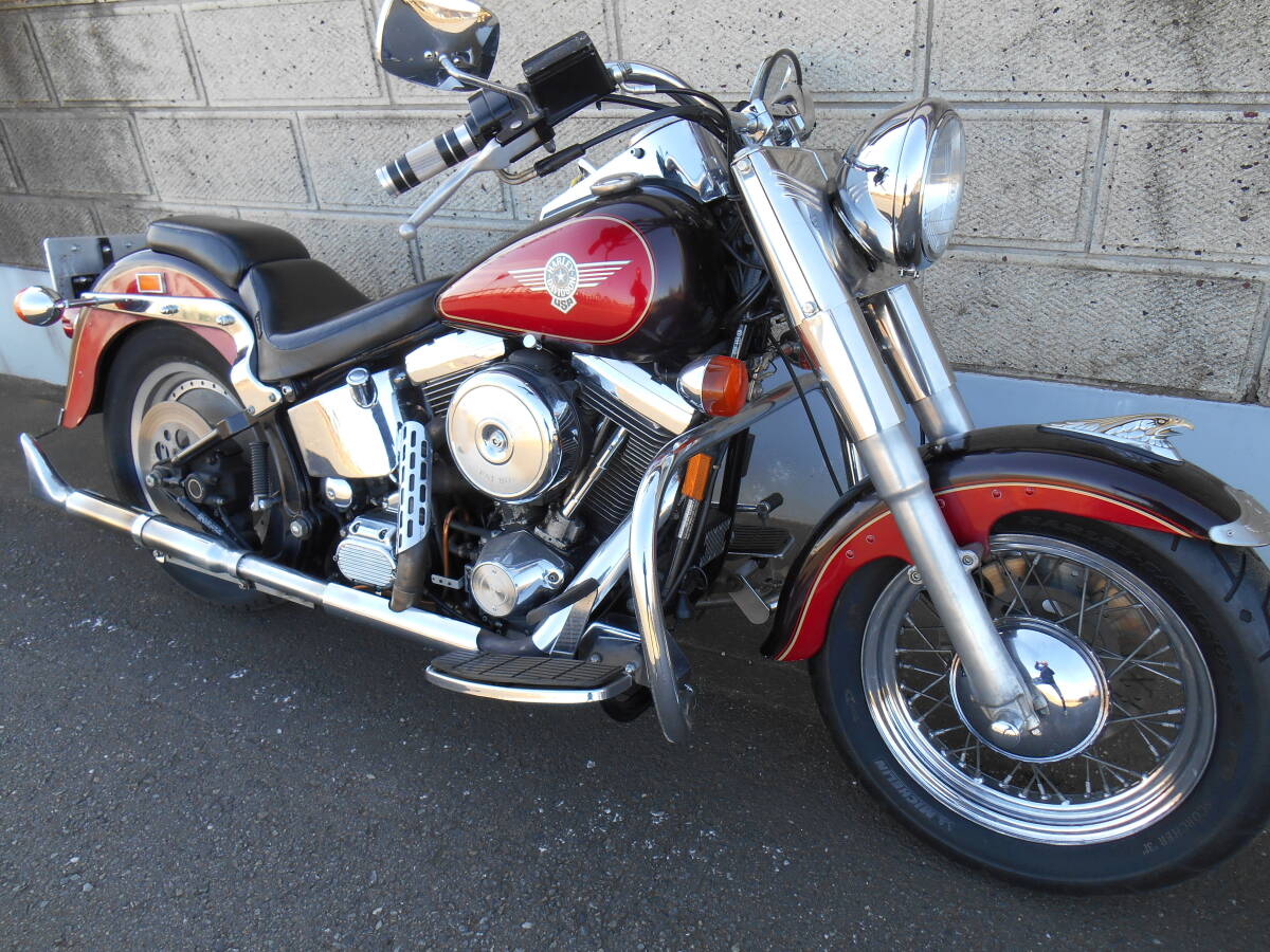 ハーレーFLSTFファットボーイ エボ1340cc 1998年 EVO
