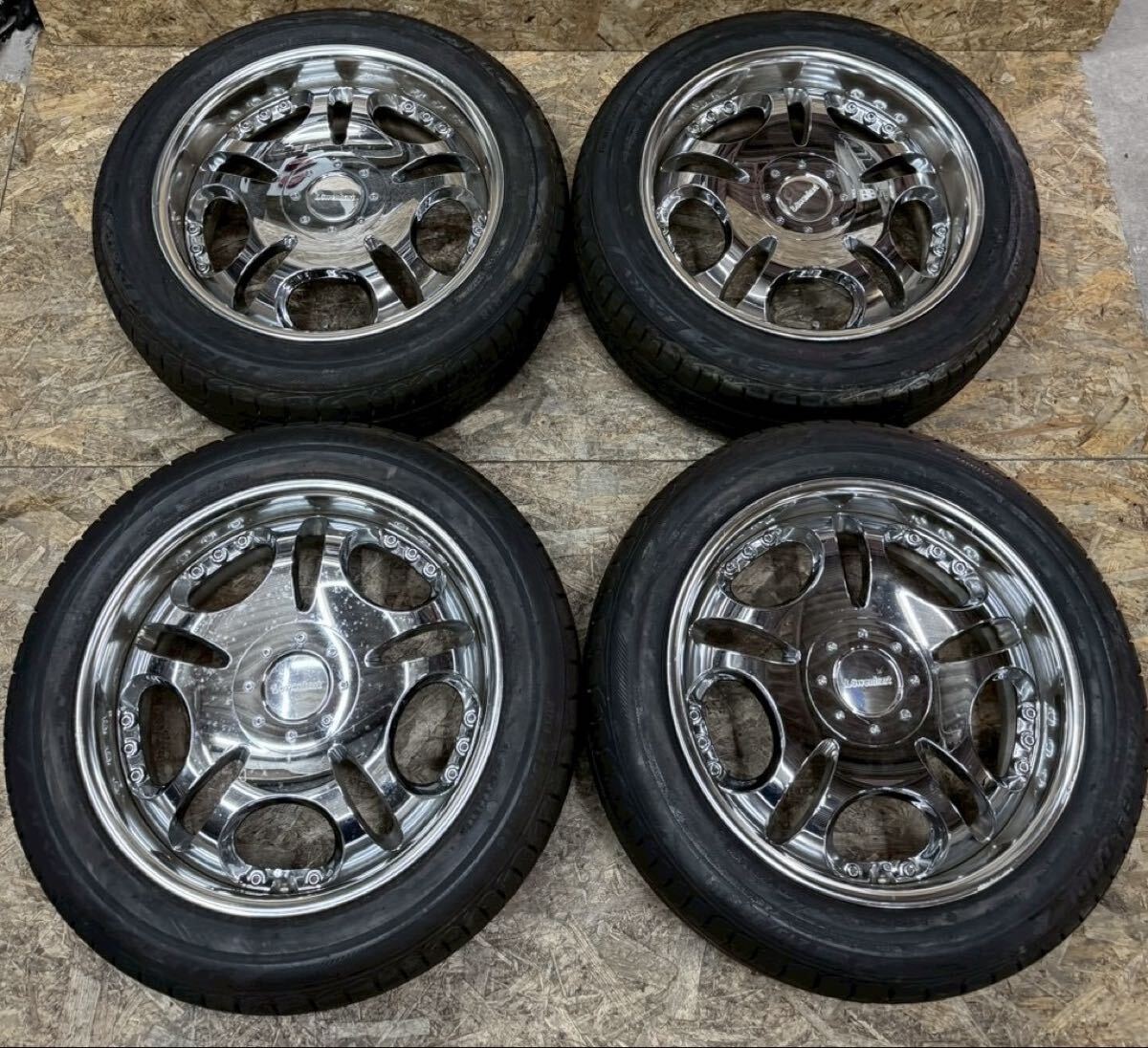 中古】Lowenhart レーベンハート キャンベル SV 19インチ 9.5J +23