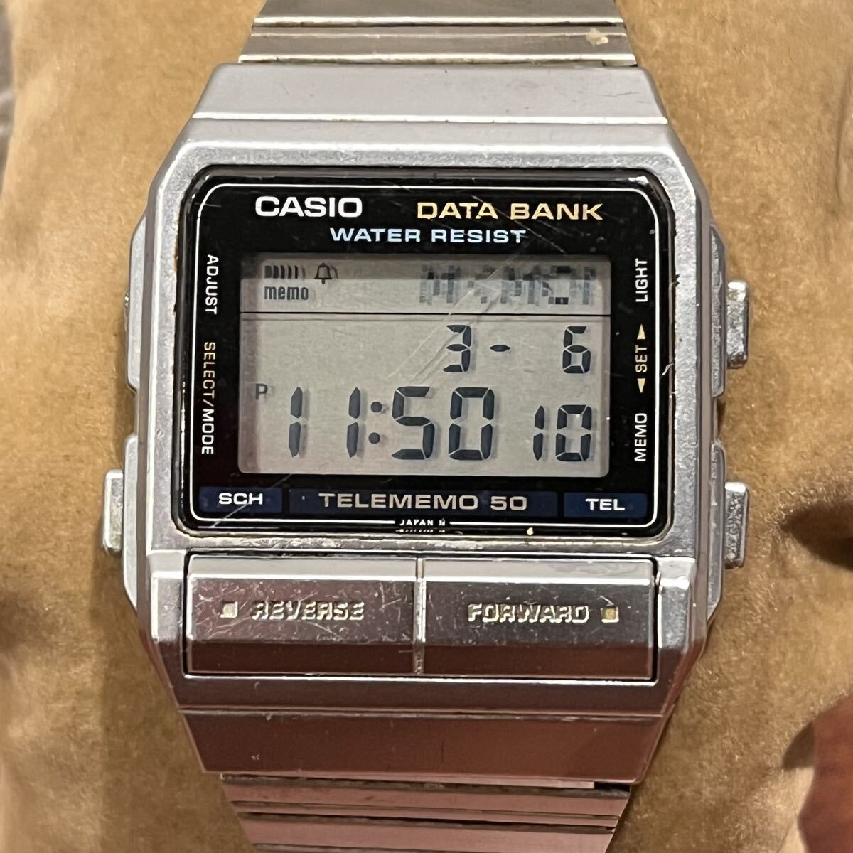 ジャンク 】 CASIO カシオ DATA BANK データバンク AB-50W 取説アリ 1 
