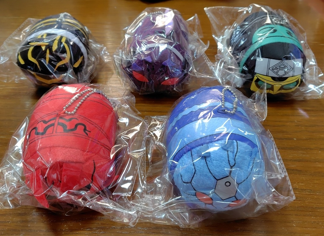 ラバーマスコット 仮面ライダー電王 10周年の記憶 M良太郎 U良太郎 K
