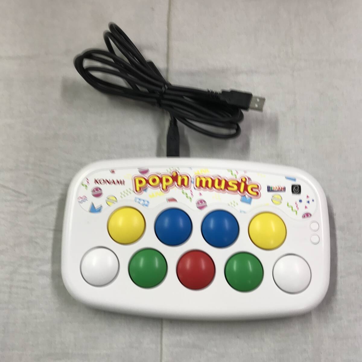 中古】【中古】ポップンミュージック家庭用コントローラー 箱付きの