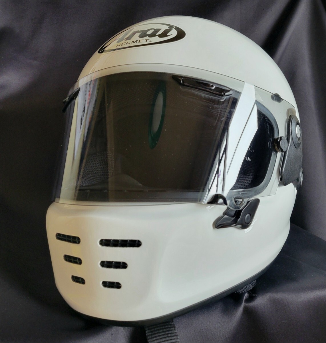 使用少】アライ ラパイドネオ サイズL 59-60㎝ モダングレー Arai