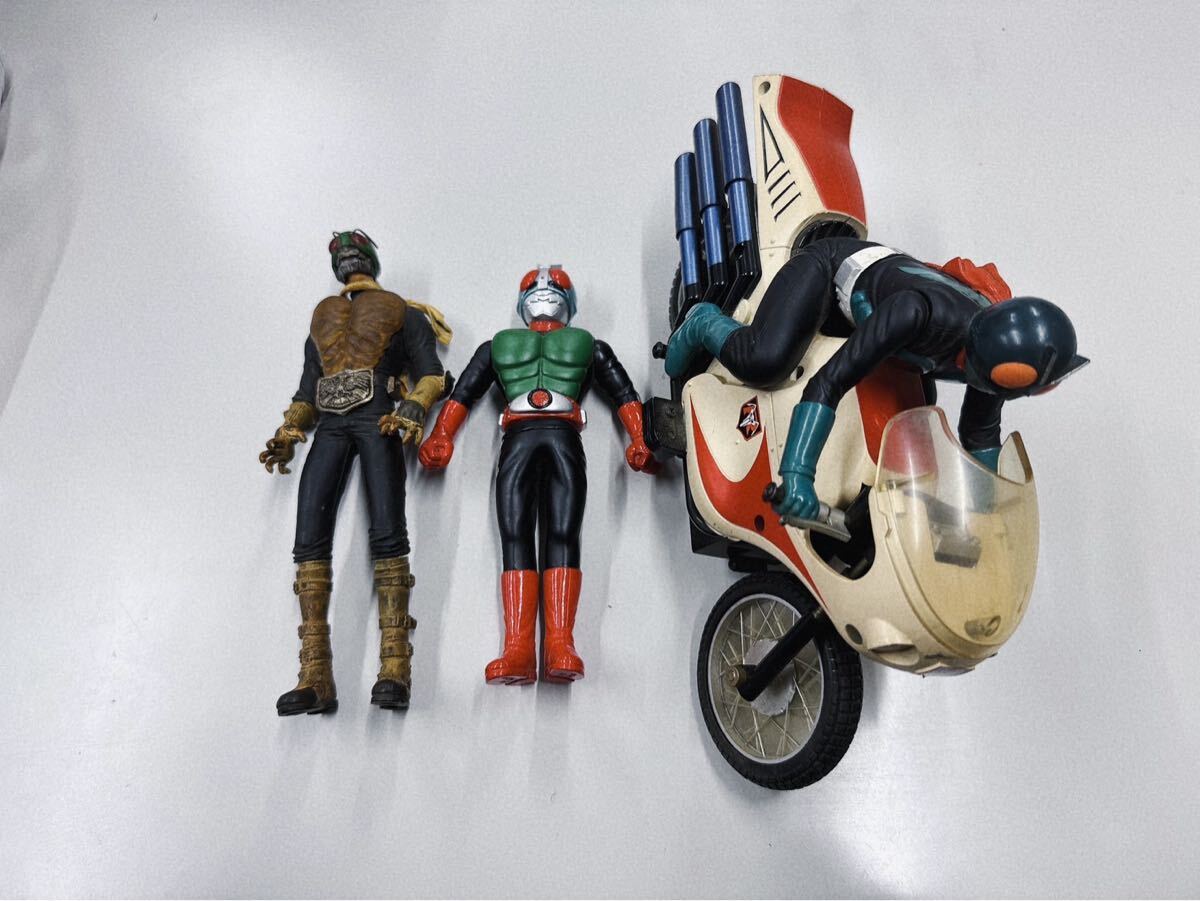 BANDAI バンダイ 食玩 仮面ライダーキッズ 指人形 旧2号 桜島1号 地獄