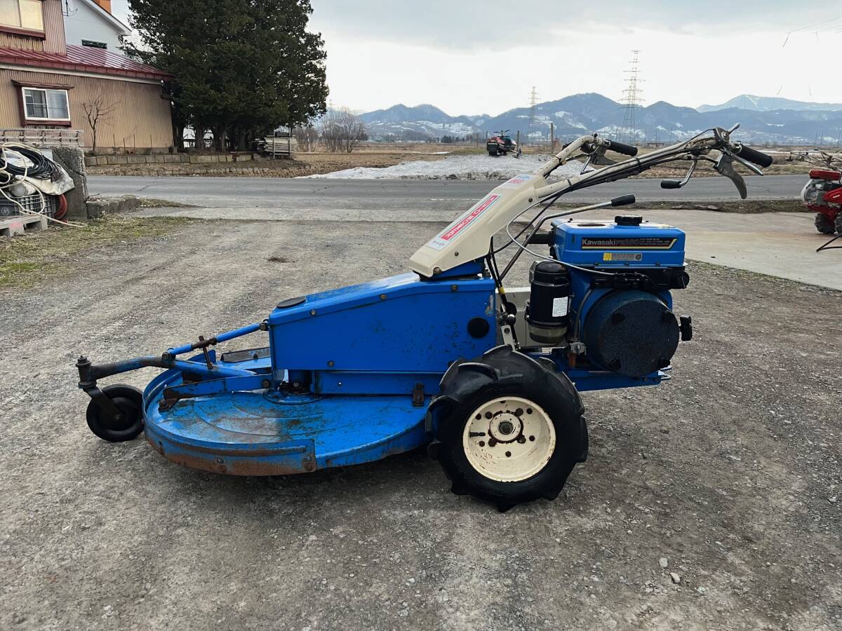 中古】農機具□ガソリンエンジン□カワサキ□KF64□動作OK☆簡易塗装