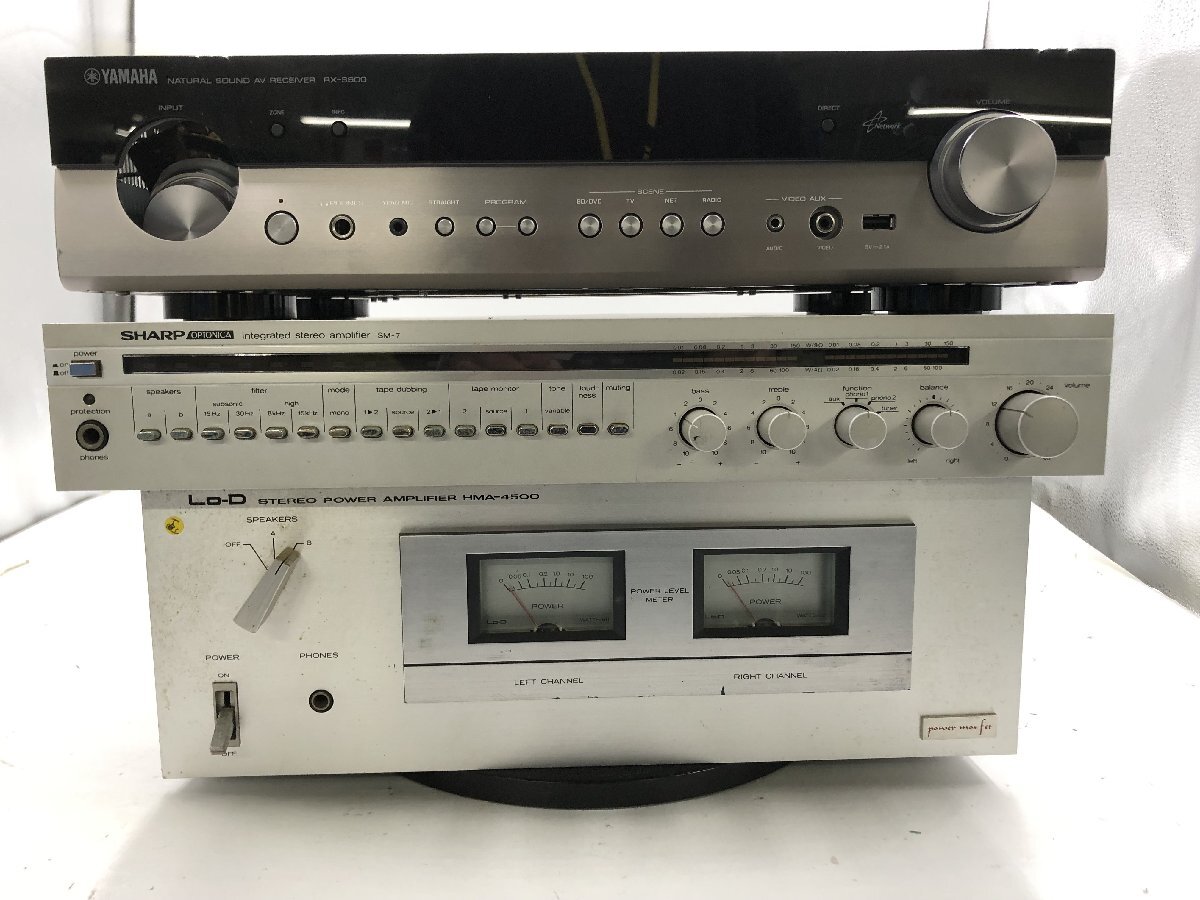 パワフルな音】◇SHARP シャープ製、TU-AM2、プリメインアンプですの